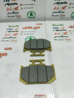 لنت ترمز عقب موتور تریل فلات طرح ktm کی تی ام و kdx کا دی ایکس و برخی یاماها ایروکس (بلند)