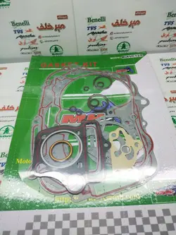 واشر بندی کامل موتور بی کلاچ طرح ویو 125 گرد