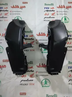 قاب (کاور فلاپ) مکمل داشبورد پشت فلاپ چراغ بلوری جلو موتور یاماها طرح ایروکس جدید نیوفیس nvx (سمت چپ)