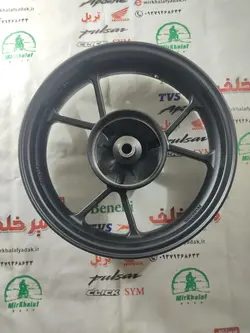 رینگ چرخ عقب موتور یاماها طرح ایروکس nvx مشکی دیسکی