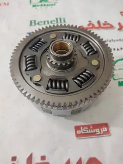 دیسک کلاچ همراه 4 چهار شاخ کلاچ کامل (5 پنج پیچ) موتور بنلی 250 تک سیلندر اصلی