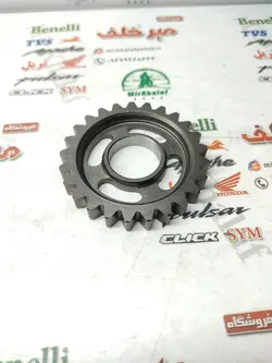 دنده مقابل 2 دو هرز گرد گیربکس موتور بنلی 150 اصلی (25 دندانه)