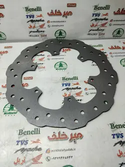 دیسک ترمز عقب موتور بنلی 150 جدید نیوفیس و 180 و 250 تک سیلندر جدید نیوفیس