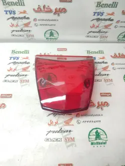 شیشه خطر عقب موتور تریل روان جدید چراغ مثلثی