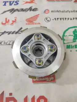 4 چهار شاخ کلاچ (دیسک) زیر و رو کامل موتور بنلی 150 جدید نیوفیس و 135 اصلی (4 چهار پیچ)
