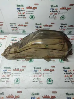 قاب (درب کاور فلاپ) روی هواکش موتور طرح کلیک مشکی دودی