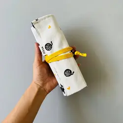 جامدادی رولی طرح گربه و کاموا