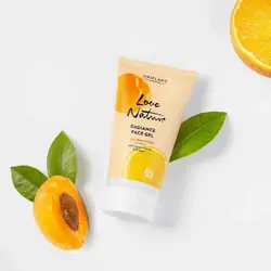 كرم ژل پرتقال زردالو love nature