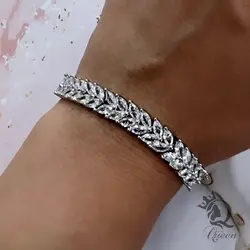 دستبند طرح جواهر