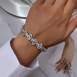 دستبند طرح جواهر کد mq02