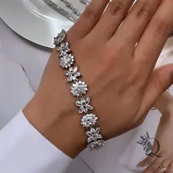 دستبند طرح جواهر کد mq04