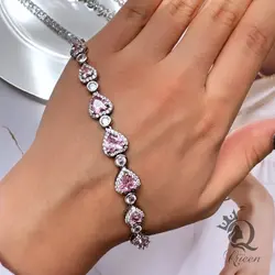 دستبند طرح جواهر کد mq06