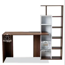 میز تحریر کتابخانه ای مدل رها دو میزون چوب