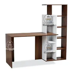 میز تحریر کتابخانه ای مدل رها دو میزون چوب