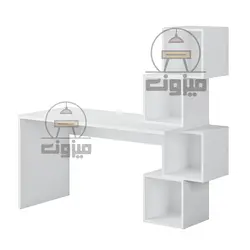 میز تحریر دکوراتیو کتابخانه دار مدل خاتون یک میزون چوب