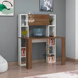 میز تحریر کتابخانه در دار مدل سوگند دو میزون چوب