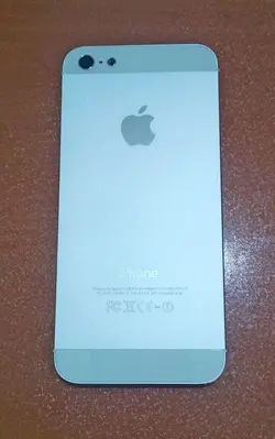 درب پشت آیفون IPHONE 5 رنگ سفید اصلی