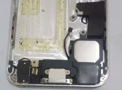 فلت شارژ بازر زنگ آیفون iphone 5 استوک با شاسی