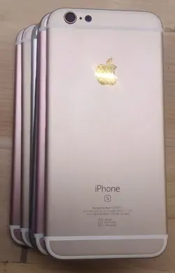 درب پشت آیفون iPhone 6s فابریک و روکاری در حد آک با شیشه دوربین رنگ گری