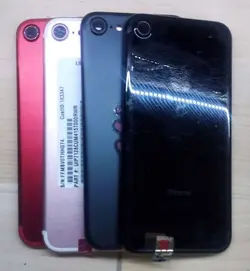 درب پشت آیفون iPhone 7 فابریک و روکاری در حد آک با شیشه دوربین رنگ مشکی مات
