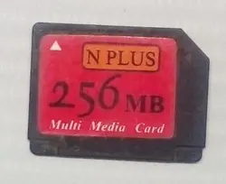 کارت حافظه مموری نوکیا MEMORY CARD NOKIA N70 256 MB فابریک روکاری