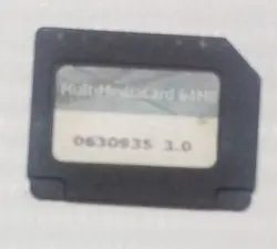کارت حافظه مموری نوکیا MEMORY CARD NOKIA N70 64 MB فابریک روکاری