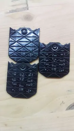صفحه کلید نوکیا NOKIA 7500 فابریک کمپانی نوکیا و روکاری در حد آک رنگ مشکی