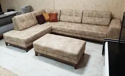 مبل ال کاژو پشتی ها اسفنج ویژه
