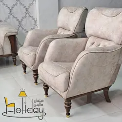 مبل راحتی مدل آیناز تخت شو