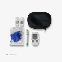 دستگاه تست قند خون دیابان مدل SMM1000 به همراه نوار تست قند خون 50 عددی