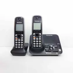 تلفن بی سیم پاناسونیک مدل KX-TG7621 دو گوشی (استوک)
