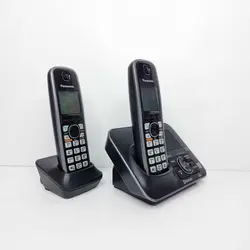 تلفن بی سیم پاناسونیک مدل KX-TG7621 دو گوشی (استوک)