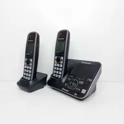 تلفن بی سیم پاناسونیک مدل KX-TG7621 دو گوشی (استوک)