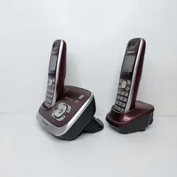 تلفن بی سیم پاناسونیک مدل KX-TG6521 دو گوشی (استوک)