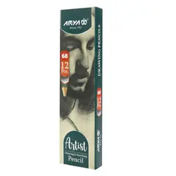 مداد مهندسی 6B آرتیست آریا مدل 3505