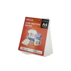 کاغذ سابلیمیشن 100 گرم A4 مگا