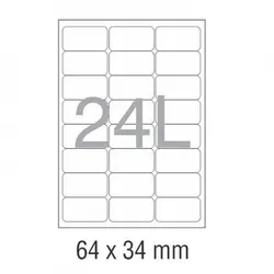 لیبل 24 قسمتی Novajet 64×34