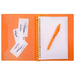 دفتر کلاسوری 100 برگ A5 پاپکو