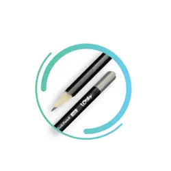 مداد مشکی HB شش پهلو لوکی