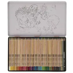 مداد رنگی ۳+۳۶ رنگ فلزی آریا مدل 3023