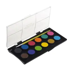 آبرنگ 12 رنگ کمان کوچک آریا مدل 5008