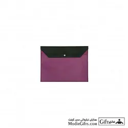 پوشه A4 دکمه دار پارچه ای