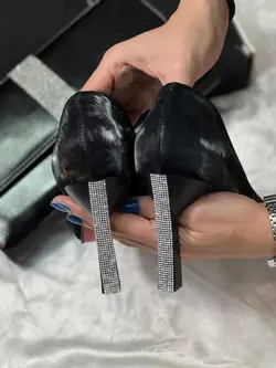 کفش مجلسی پاشنه نگین