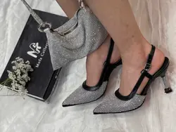 کفش مجلسی فول نگین