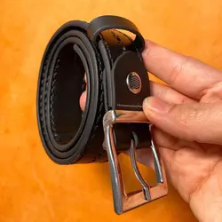 کمربند اسپرت بچگانه چرم طبیعی دستدوز کد محصول:B7