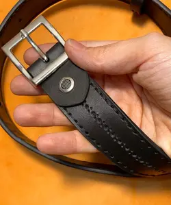 کمربند اسپرت بچگانه چرم طبیعی دستدوز کد محصول:B7