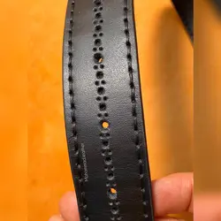 کمربند اسپرت بچگانه چرم طبیعی دستدوز کد محصول:B7