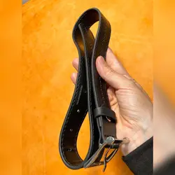 کمربند اسپرت بچگانه چرم طبیعی دستدوز کد محصول:B7