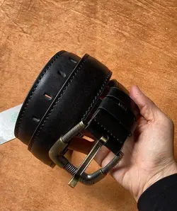 کمربند اسپرت مردانه چرم طبیعی دستدوز  کد محصول:B5