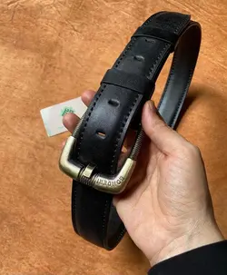 کمربند اسپرت مردانه چرم طبیعی دستدوز  کد محصول:B5